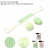 Set de ducha x3 (spa sponja, pom pom, esponja de espalda baño) (38937) - comprar online