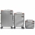 Set de valijas SKORA BS AS HARD ABS Silver 24-20 y Beauty Case (39775)