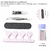 Set uñas manicuria y pedicuria x4u (38923) - comprar online