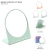 Espejo redondo con base 15,5x17cm (39009) - comprar online