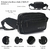 Riñonera Go Black Edit 23x15x6cm (38512) - comprar online