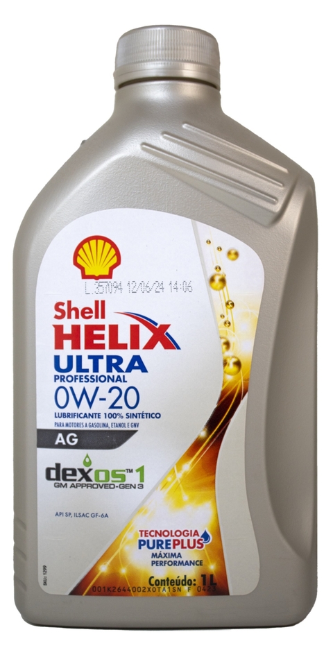 ÓLEO SINTÉTICO ULTRA 0W-20 SHELL HELIX - comprar online