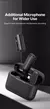 Imagem do Ulanzi j12 microfone de lapela sem fio, conjunto de microfones de lapela, gravação de vídeo curta, mini microfone para iphone, android, transmissão ao vivo