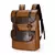 Imagem do 16.5 polegada portátil mochila de couro dos homens bagpack grandes livros mochi