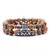 Imagem do Yizizai coruja pulseira jóias pulseiras de pedra das mulheres dos homens pulsei