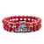 Yizizai coruja pulseira jóias pulseiras de pedra das mulheres dos homens pulsei - comprar online