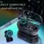 TWS Sem Fio Bluetooth Fones De Ouvido, Touch Control, Esportes Earbuds, microfon - Santanna Premium V