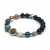 Universo sistema solar pulseira feminina pedra natural oito planetas pulseira ma