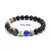 Universo sistema solar pulseira feminina pedra natural oito planetas pulseira ma