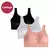 Frete grátis Jcolour Kit 3 Top Fitness Nadador Academia com Bojo Removível na internet