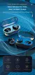 TWS Sem Fio Bluetooth Fones De Ouvido, Touch Control, Esportes Earbuds, microfon