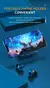 TWS Sem Fio Bluetooth Fones De Ouvido, Touch Control, Esportes Earbuds, microfon - Santanna Premium V