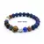 Universo sistema solar pulseira feminina pedra natural oito planetas pulseira ma - comprar online