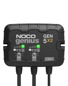 Carregador de bateria marítimo NOCO Genius GEN5X2 2-Bank 10A 12V - comprar online