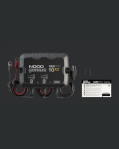 Carregador para 2 baterias ON-BOARD (2 BC, 10A) - Bivolt - Noco GENPRO10X2 - Loja Náutica Brasil