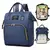 Mochila Maternal Con Compartimientos AZUL - Tienda Express Argentina