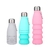 Botella Termica Plegable De Silicona 550ml - Tapa Acero en internet