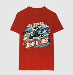 Camiseta Hipismo- Ride Fearless, Jump Higher | Reserva Ink - loja online