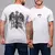 Camiseta Básica Masculina GuGi Cruz Cristã Asas Anjo Salvador - Zerda Magazine