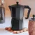 Cafeteira Italiana de alumínio, café expresso moka 9 xícaras - Zerda Magazine