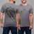 Camiseta Básica Masculina GuGi Cruz Cristã Asas Anjo Salvador - loja online