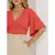 Blusa Cropped Decote V Manga Ampla Elegante Envio Rápido na internet