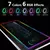 Mouse Pad Gamer Iluminado Rgb Led 80x30cm Preto - Zerda Magazine