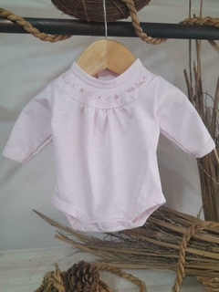 Conjunto bordado flores