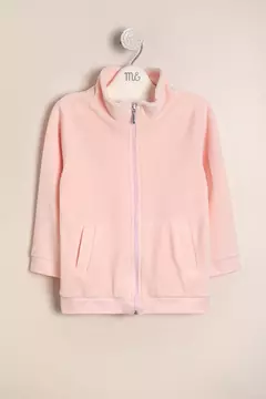 Campera de plush Burdeos