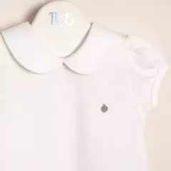 Body de jersey de algodon con cuello redondo Euge en internet
