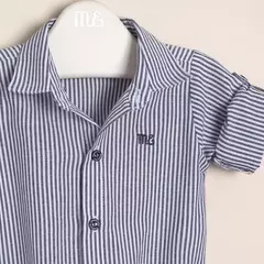 Body camisa rayado - comprar online