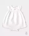 Vestido body bordado florcitas - comprar online
