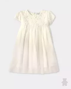 Vestido tul c/ encaje - comprar online