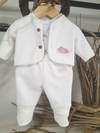 Conjunto 3P bordado zorrito