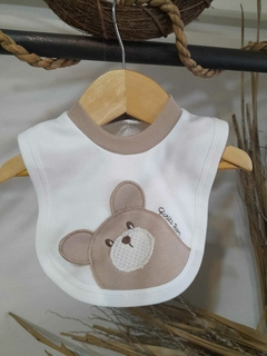 Babero cara de oso