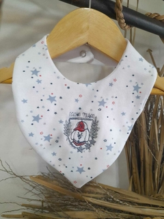 Babero bordado perrito