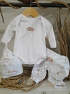 Conjunto 3P estampado zorrito