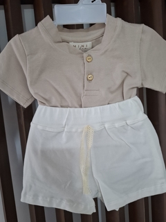 Conjunto 2P vintage (bermuda, body)