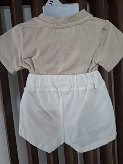 Conjunto 2P vintage (bermuda, body) - comprar online