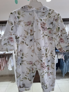 Enterito estampado flores - comprar online