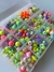 Mostacillas Caja 12 divisiones chica brillantina - comprar online