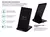 Cargador Inalambrico -15W -cable USB type-C -carga rapida c/soporte -negro -Gadnic (CWIR0008) - tienda online