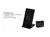 Cargador Inalambrico -15W -cable USB type-C -carga rapida c/soporte -negro -Gadnic (CWIR0008) - comprar online
