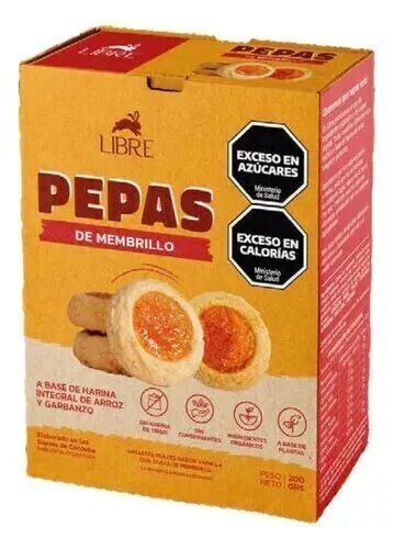 LIBRE PEPAS DE MEMBRILLO 200 GRS