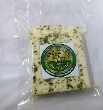 CABAÑA SAN MARCOS QUESO DE CABRA CON OREGANO Y ACEITE DE OLIVA
