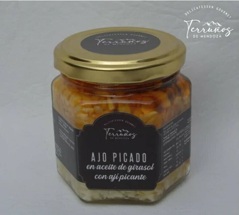 TERRUÑOS DE MENDOZA AJO C/AJI PICANTE 190 GRS - comprar online