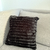 Almohadón 45x45 peluche canelón negro
