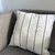 Almohadon tusor rayas grafito