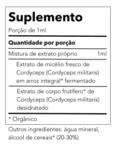 2x Extrato Cordyceps- Cordyceps Militaris- 30ml- Teko Porã na internet