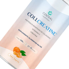 2x Collcreatine - 500g - Central Nutrition - Sabor Tangerina - Vivet Upgrade